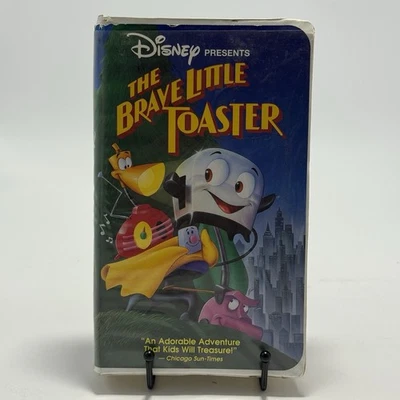 Walt Disney The Brave Little Toaster VHS Clamshell Tested Works - Image 1 of 4