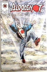 BLOODSHOT. NUMBER 6. JULY 1993. KEY NINJAK. VALIANT COMIC. VFN/NM. - Picture 1 of 7