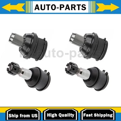 4 piezas rótulas inferiores superiores delanteras para Ford E-250 Econoline 5,4 L 1997-2002 Foto 1 de 4