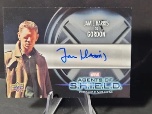 JAMIE HARRIS as Gordon 2019 Upper Deck Agents of Shield Actor AUTO - Picture 1 of 3