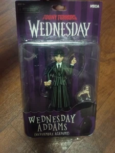 NECA Toony Terrors Wednesday Addams in Spotted Dress 6" Figure - Sealed - Picture 1 of 8