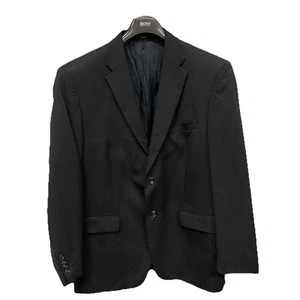 Jones New York Black Striped Two Button Blazer 42L Sport Coat Jacket - Picture 1 of 10