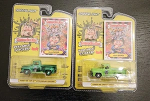 Greenlight GPK Garbage Pail Kids Ford F-100 SDCC Chase SET 40th Anniversary Adam - Picture 1 of 9