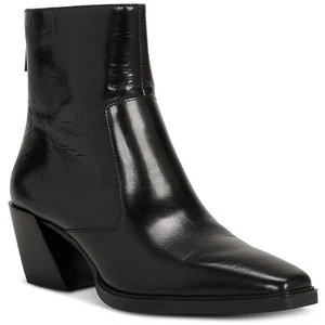 Vince Camuto Womens Block Heel Square Toe Booties Shoes BHFO 5365 - Picture 1 of 6