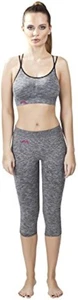 EMMITOU Ladies Top Duo Active, Fitness Clothing, Gray Melange, L, - Picture 1 of 1