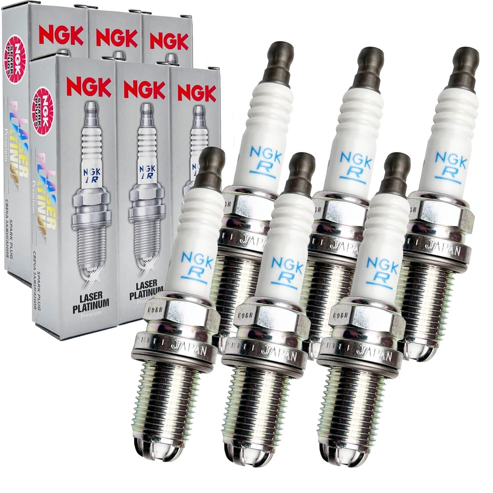 6x NGK Zündkerze BKR6EQUP 3199 Für E36 E38 E39 E46 E48 E53 E60 E61E83 E85 BMW - Bild 1 von 4