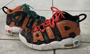 Nike Air More Uptempo GS What The 90's Pack Schuhe AT3408-800 Jugend Größe 4Y - Bild 1 von 5