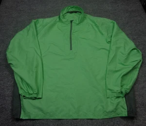 Zero Restriction Jacket Mens L Greeen 1/4 Zip Tour Series Pullover Golf - Picture 1 of 11