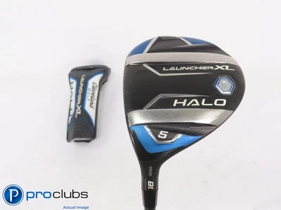 Left Handed Cleveland Launcher XL HALO 18* 5 WOOD w/HC Cypher Senior Flex 449295 - Image 1 of 4