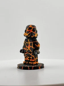 Lego Star Wars Customs 1/1 Unique Painted Magma Storm Trooper *RARE* *OOS* - Picture 1 of 5