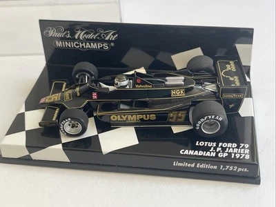 Model F1 car Lotus Ford 79 Jarier Canadian GP 1978 Minichamps 400 780055 1:43rd - Image 1 of 4