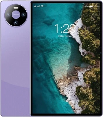 mancyz Tablet 10.1 inch Android 14 Tablets, 16GB RAM 256GB ROM,16MP+32MP Ca 7UM5 - Image 1 of 4