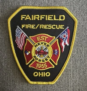 City of Fairfield Ohio Feuerwehr Aufnäher - Bild 1 von 1