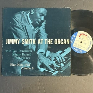 Jimmy Smith At The Organ BLUE NOTE 1551 47 W63 MONO DG RVG P Burrell Blakey - Picture 1 of 13
