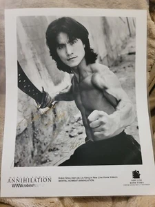 8x10 signed auto in person, robin shou - Picture 1 of 1