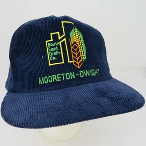 Vintage Mooreton Dwight South East Grain Co. Trucker Snapback Hat - Picture 1 of 7