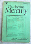 The American Mercury Januar 1934 Vol XXXI Nr. 121 Hitler Politik amerikanisches Leben
