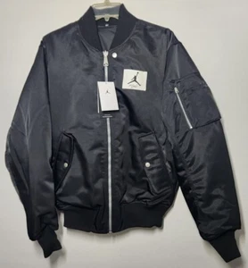Jordan Essentials Statement Renegade Black Reversible Jacket DQ7344-010 Men’s M - Picture 1 of 8
