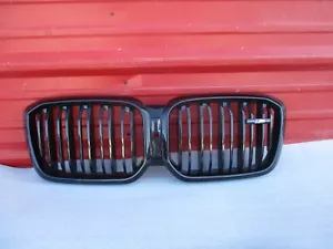 BMW 2022 original G01 X3 negro brillante parrilla delantera M fabricante de equipos originales 22 23 - Imagen 1 de 11