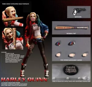 MEZCO ONE-12 COLLECTIVE DC SUICIDE SQUAD HARLEY QUINN ACTION FIGURE NEW U.S. - Picture 1 of 7