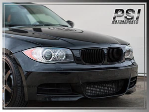 BMW 118i 128i 135i 07-13 E82 E88 parrilla delantera mate capucha negra rendimiento - Imagen 1 de 3