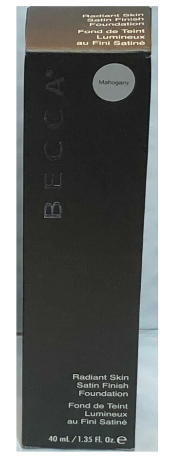 Becca Radiant Skin Satin Finish Foundation, Mahogany, 1.35 fl oz - Image 1 of 1