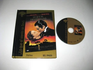 Gone with the Wind DVD + Book Clark Gable Vivien Leigh Leslei Howard - Picture 1 of 2