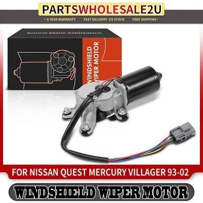 Motor limpiaparabrisas delantero para Nissan Quest Mercury Villager 1993-2002 Foto 1 de 4