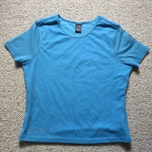 Top Oakley para dama, talla grande, azul claro - Imagen 1 de 4