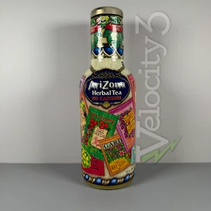 AriZona Collectible Bottle: HERBAL TEA 🌱 20 oz. Glass Bottle - Picture 1 of 11