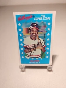 Al Oliver 1982 Kellogg's 3-D Super Stars #61 SET BREAK! - Bild 1 von 2