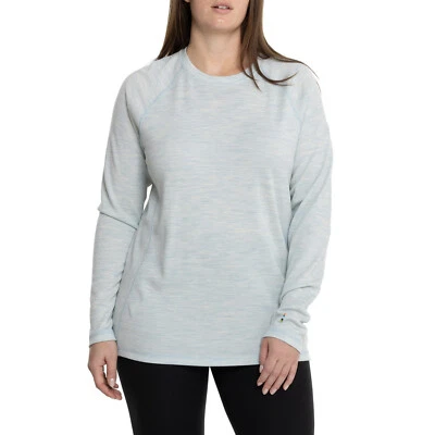 SmartWool Classic Thermal Base Layer Crew Top Women's (Size 2X) Winter Sky - Image 1 of 4