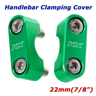 Soporte de cubierta de abrazadera de manillar de 7/8" para KAWASAKI KX 250 250F 250X 450 450F 450X Foto 1 de 4
