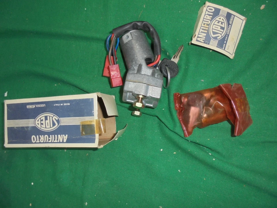 Fiat Argenta Diesel Interrupteur Démarrage Antivol Avec Set Cliquets Clés - Photo 1/1