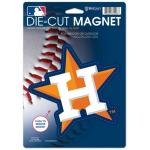 HOUSTON ASTROS LOGO DIE CUT MAGNET BRAND NEW WINCRAFT ⚾ - Picture 1 of 1