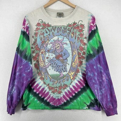 Рубашка 1993 ATEFUL DEAD L Seasons of the Dead Endless Tour ЖИДКИЙ СИНИЙ Кэмпбелл - Изображение 1 из 4