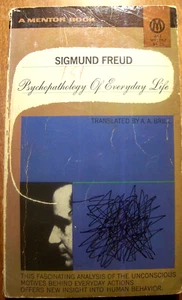 PBK PSYCHOPATHOLOGY OF EVERYDAY LIFE by SIGMUND FREUD, Mentor Bks, A A Brill Ed. - Picture 1 of 9