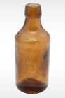 Vintage Tomlinson & Co Butter Colour Amber Bottle
