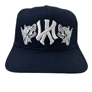 New York Yankees MLB KTHLA Tuff Crowd Snapback Gorra Gorra Azul Extremadamente Raro - Imagen 1 de 15