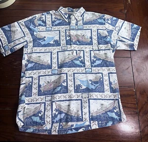 Camisa Hawaiana Dietrich Varez De Colección Reyn Spooner Para Hombre Talla Mediana - Imagen 1 de 10