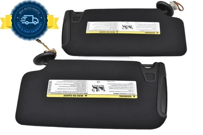 Juego de parasol negro iluminado izquierdo y derecho Chrysler 300 2014-2022 par OEM Foto 1 de 4