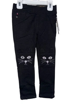Leggings Vigoss Niños Gato Negro Bordado 3T Foto 1 de 4