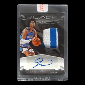 2022-23 JALEN WILLIAMS RPA Rookie Patch Auto 02/15 Panini Black RJM-JWL - Picture 1 of 2