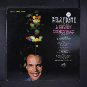 HARRY BELAFONTE: to wish you a merry christmas RCA 12" LP 33 RPM - Picture 1 of 2
