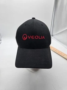 Veolia Hat Cap Fitted Mens Small Medium Mesh Trucker Flexfit Embroidered - Picture 1 of 10
