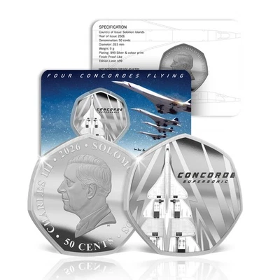 Moneda Concorde Nochebuena 40 Aniversario 2026 Conmemorativa Edición Limitada Foto 1 de 4