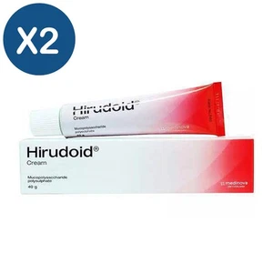 X2 Hirudoid Cream Bruises Scars Sprains Veins 40G - Picture 1 of 1