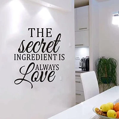 Home Quotes Wall Stickers for Kitchen: Peel and Stick Inspirational Living  - Image 1 of 4