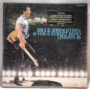 SEALED 3 Cassette Box Set Bruce Springsteen E Street Band Live 1975-85, #40558T - Picture 1 of 12
