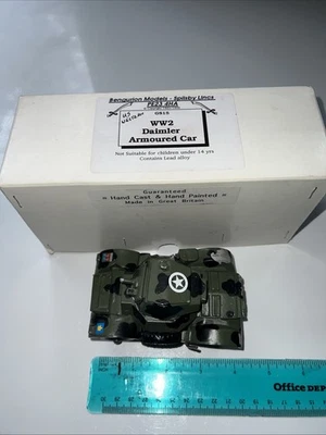 Bengurion Models - Spilsby Lincs Segunda Guerra Mundial Daimler coche blindado 1995/1996 GS15 Foto 1 de 4